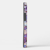 Paarse Wisteria Spring Flowers Art Phone Case (Achterkant / Rechts)