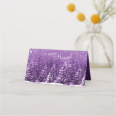 Paarse wit is het seizoen om te trouwen escort (Achterkant)