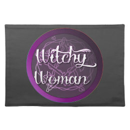 Paarse Witchy Woman Placemat
