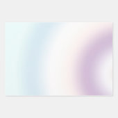 Paarse witte blauwe stropdas kleurstof inpakpapier vel (Voorkant 2)