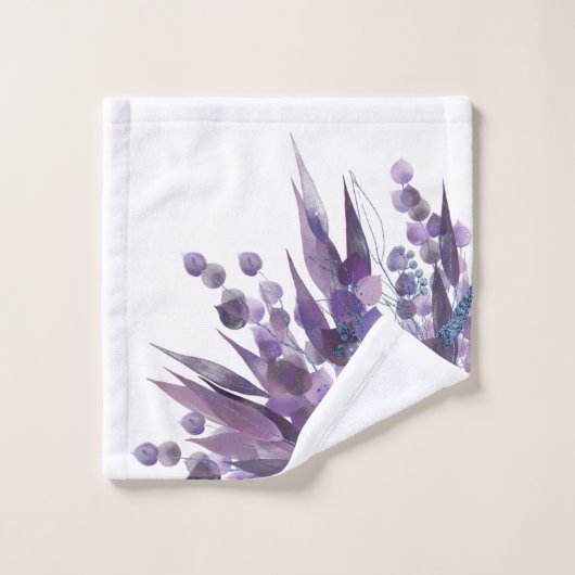 PAARSE WITTE EUCALYPTUS BATHROOM TOWEL SET BAD HANDDOEK (Wasdoekje)