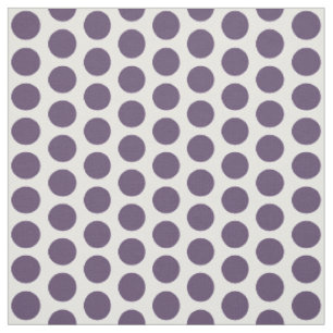 Paarse witte mini-pooldots stof