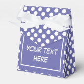 paarse witte pols bedankdoosjes (Voorkant Zijde)