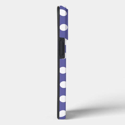 paarse witte pols Case-Mate iPhone case (Achterkant / Rechts)