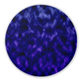 Paarse wolken keramische knop (Voorkant)