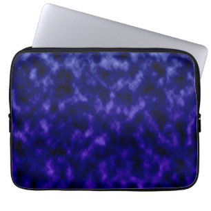 Paarse wolken laptop sleeve