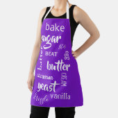 Paarse woorden Schort (Insitu)