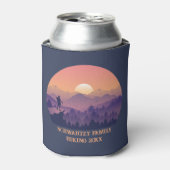  Paarse Yellow Hike Mountain Sunset Blikjeskoeler (Blikje Voorkant)