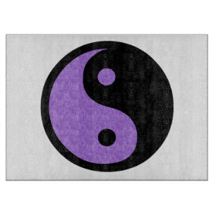 Paarse Yin Yang Snijplank