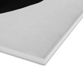 Paarse Yin Yang Snijplank (Hoek)