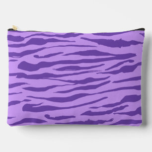 Paarse Zebra Stripes Patroon Etui