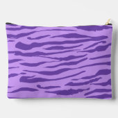 Paarse Zebra Stripes Patroon Etui (Achterkant)