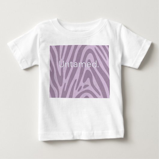 Paarse zebraprinttas (Voorkant)