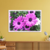 Paarse zeeduivel canvas afdruk (Insitu (Woonkamer))