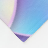 paarse zeemeerstaart fleece deken (Hoek)