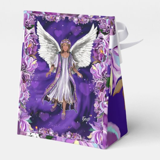 Paarse Ziel Bedankdoosjes (Achterkant)