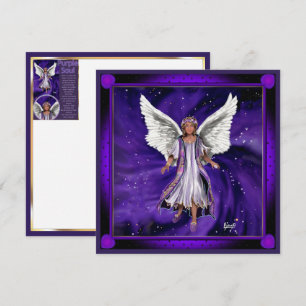 Paarse Ziel lege kaart