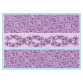 Paarse ziel Tablecloth Tafelkleed (Voorkant (Horizontaal))