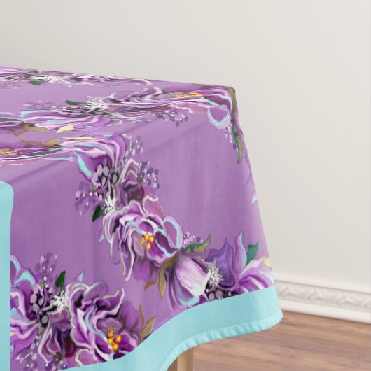 Paarse ziel Tablecloth Tafelkleed (Voorbeeld)