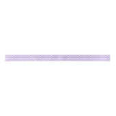Paarse zigzag, Paarse chevron, geometrisch patroon Lint (Voorkant)