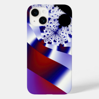Paarse Zijden Lintjes Case-Mate iPhone 14 Hoesje