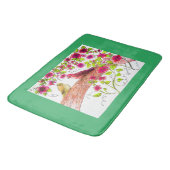 Paarse-zoeklijstrunner Badmat (Gekanteld)