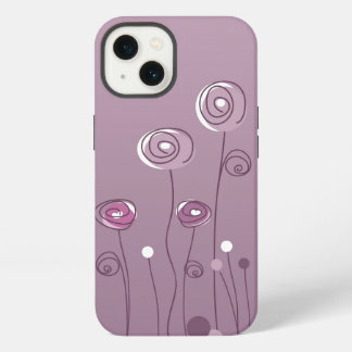 Paarse zomer iPhone 13 hoesje