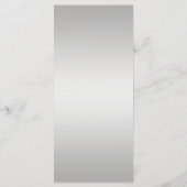 Paarse Zwart en Zilver Menu (Achterkant)