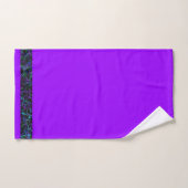 Paarse, zwarte en blauwe Abstracte badhanddoeken Bad Handdoek (Handdoek)