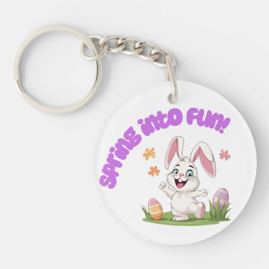 Paas Acryl Sleutelhanger (Voorkant)