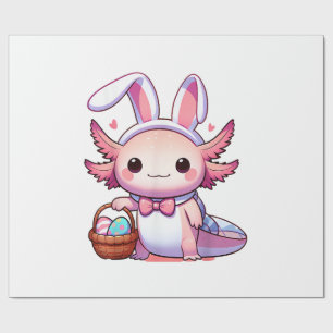 Paas Axolotl Konijn Oren Eieren T-Shirt Cadeaupapier