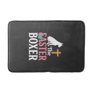 Paas Boxer Hond Vintage Gravure Shirt Badmat