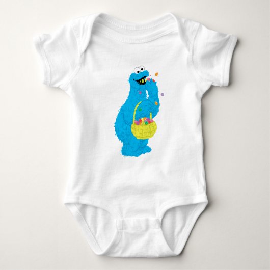 Paas Cookie Monster Romper (Voorkant)