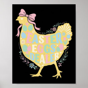 Paas Ei Dealer Loral Kip Hen Coquette Boog P Poster
