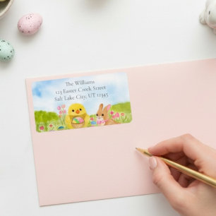 Paas Ei Kuiken Paas Konijn Feestje Etiket