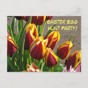 Paas Eieren Jacht Feest! Uitnodiging postkaarten T