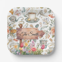 Paas eitjes jacht feest met familienaam