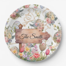 Paas eitjes jacht feest met familienaam