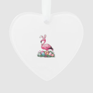 Paas Flamingo T-shirt Ornament