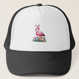 Paas Flamingo T-shirt Trucker Pet