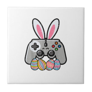 Paas Gaming Controller Konijn Oren Jongens Kindere Tegeltje