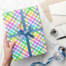 Paas Gingham 8 Inpakpapier