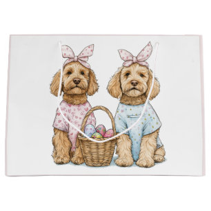 Paas Goldendoodle Honden Groot Cadeauzakje