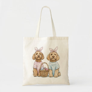 Paas Goldendoodle Honden Tote Bag
