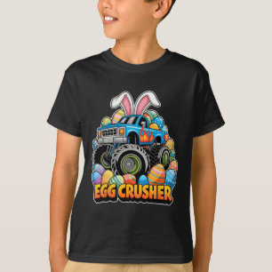 Paas Konijn Monster Truck Ei Verpletteraar Funny P T-shirt