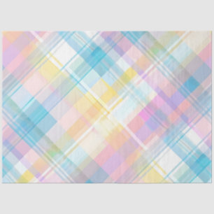 Paas Konijn Plaid Serie Ontwerp #19 Tissuepapier