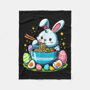 Paas Konijn Ramen Kawaii Japanse Noedel Vrouwen Ki Fleece Deken