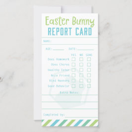Paas Konijn Rapportcijfer Bedankkaart