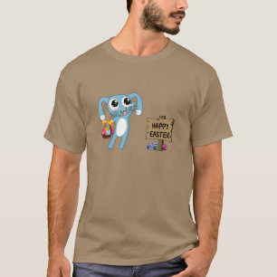 Paas Konijn wenst Prettig Pasen T-shirt