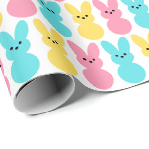 Paas Konijnen Kleur Pop Cadeaupapier